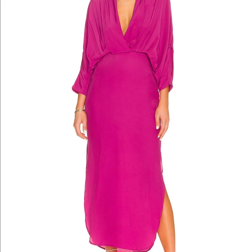 S/W/F Plunge Dress in Mamacita (M)